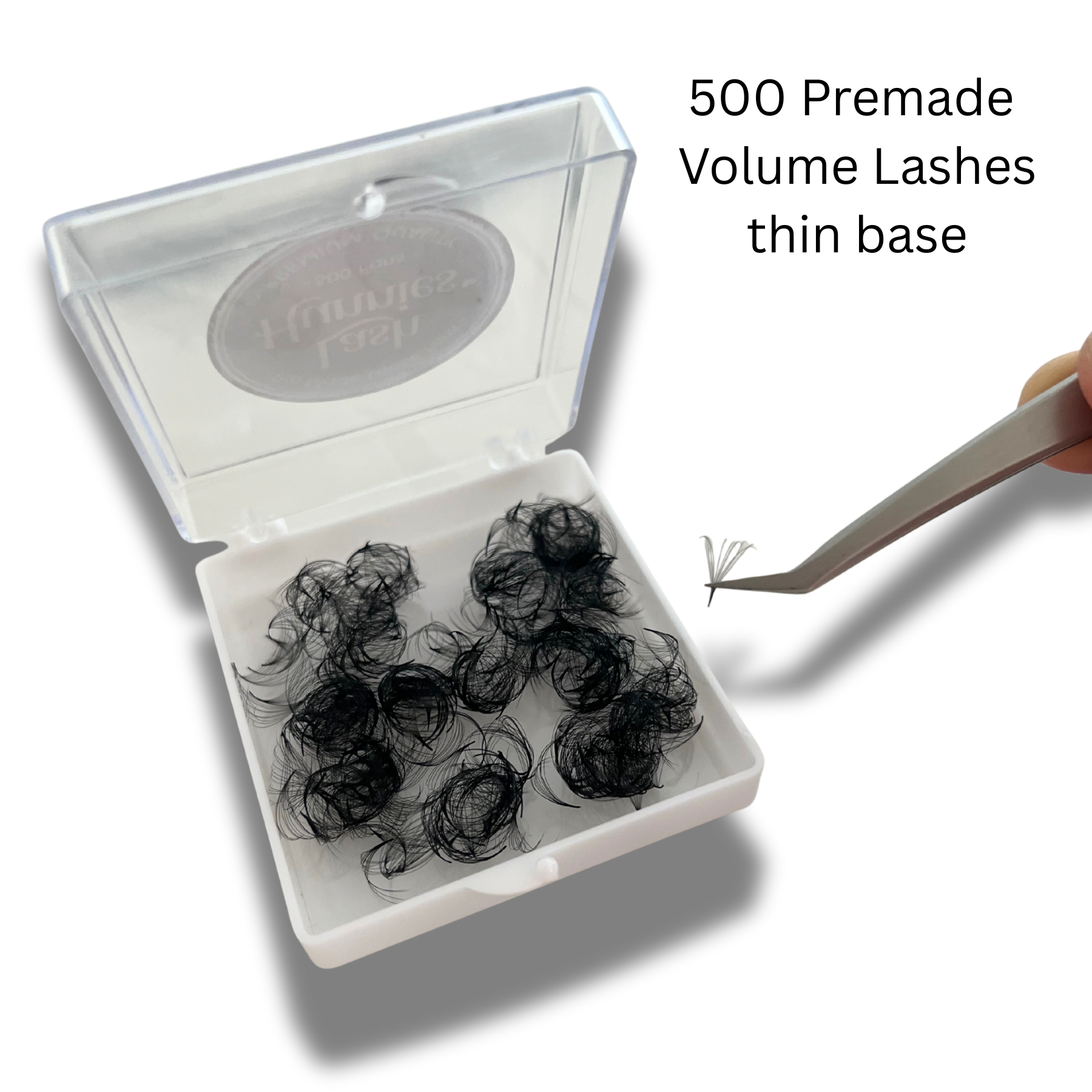 6D 0.07 Pointy Base Promade Loose Fans - 500 Fans
