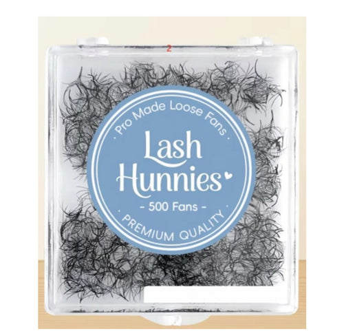 10D 0.05 Pointy Base Promade Loose Fans - 500 Fans